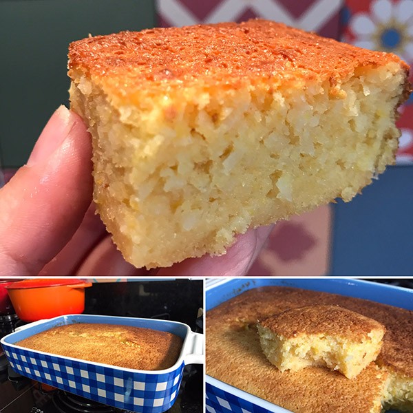 Receita de Bolo de Milho – Panelaterapia