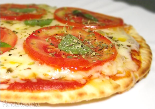 Pizza de Abobrinha com Massa integral - Picture of Super Pizza Pan