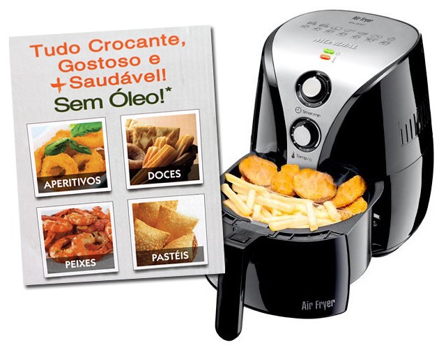 5 receitas na air fryer que você precisa experimentar