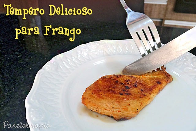 Filé de frango com molho inglês 