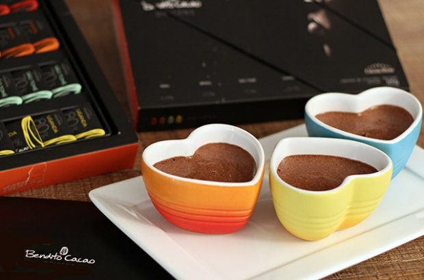 mousse de chocolate sem ovo