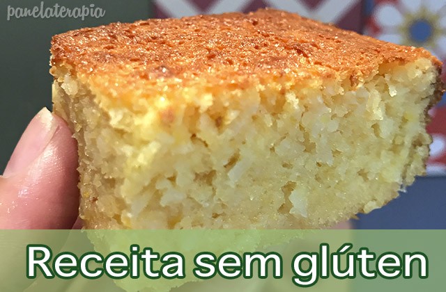 Bolo de fubá sem farinha de trigo