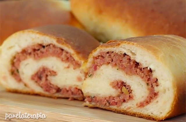 pão com linguiça