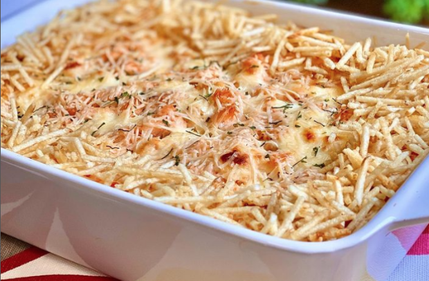 lasanha de salmão