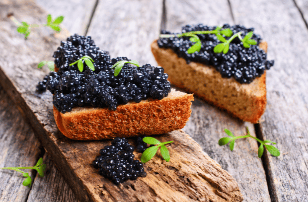 caviar bonito é, não é?
