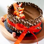 Como fazer um bolo de chocolate com morango?