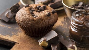 Conheça a receita de muffin de chocolate