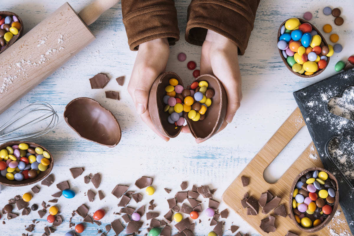 Aprenda a fazer ovo de páscoa infantil caseiro