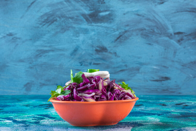 Conheça duas receitas deliciosas de salada de repolho roxo