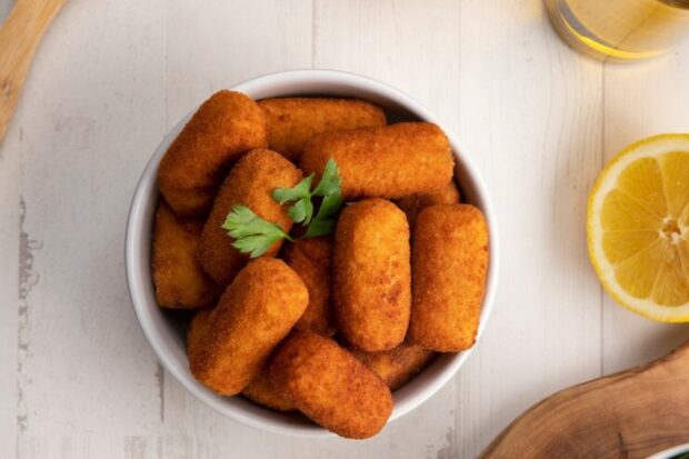 Aprenda a fazer croquete de frango