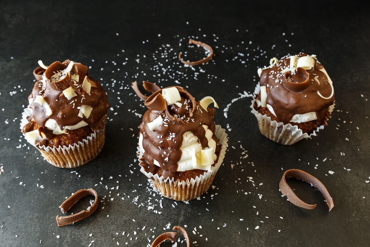 Conheça a receita de muffin de chocolate