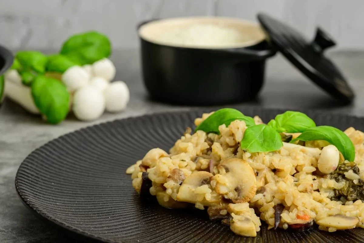 Como fazer risoto de cogumelo?